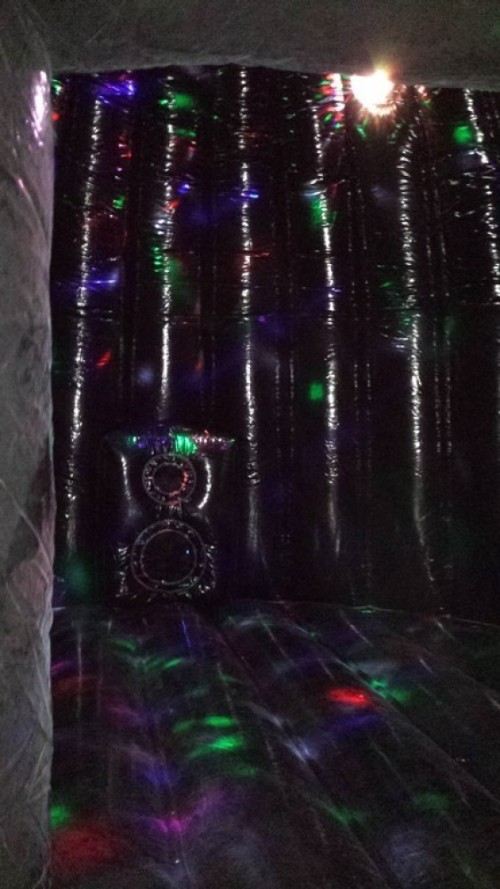 Springkussen Discokussen incl. geluid en verlichting